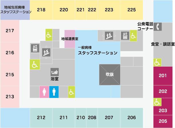 2F フロア案内